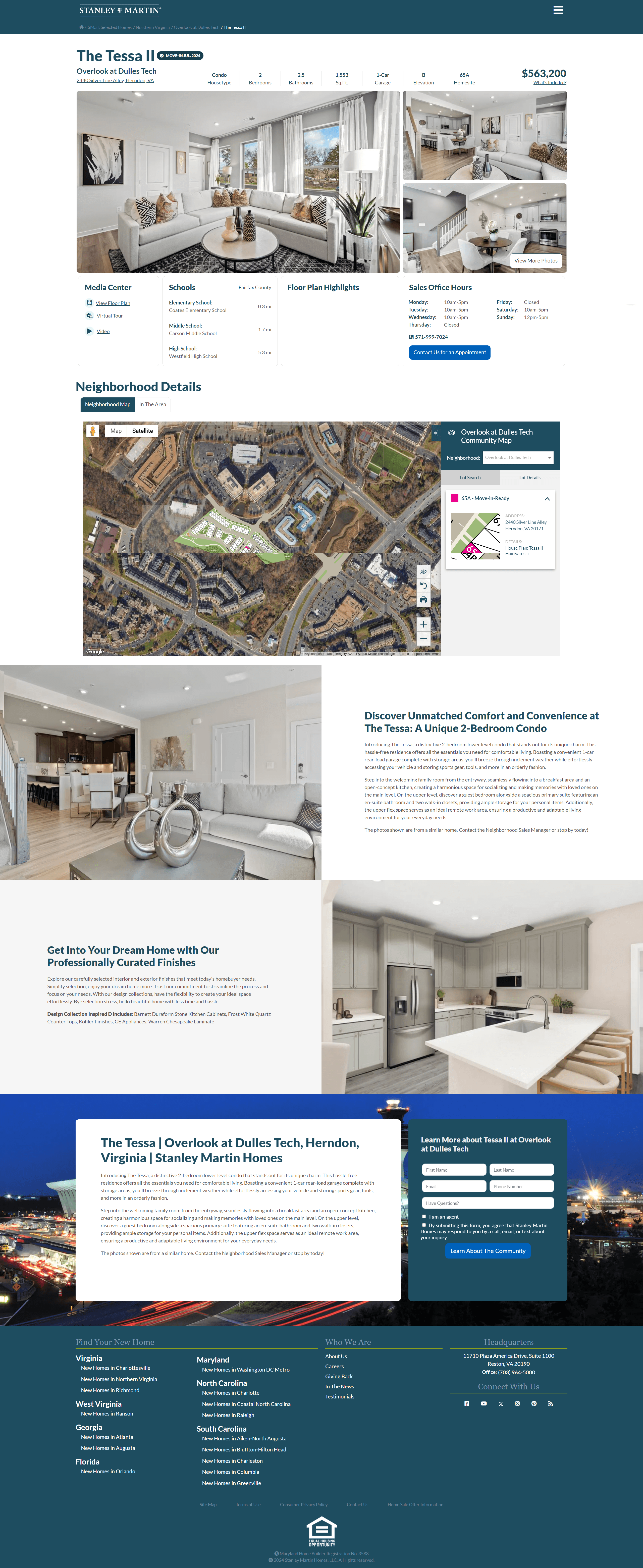 Showcasing a selection of move-in ready homes available for sale, presented by a real estate company. The page features high-quality images of various houses, along with detailed descriptions, prices, and key features such as number of bedrooms and bathrooms. Icons or bullet points highlight amenities like nearby schools, parks, and public transport options.